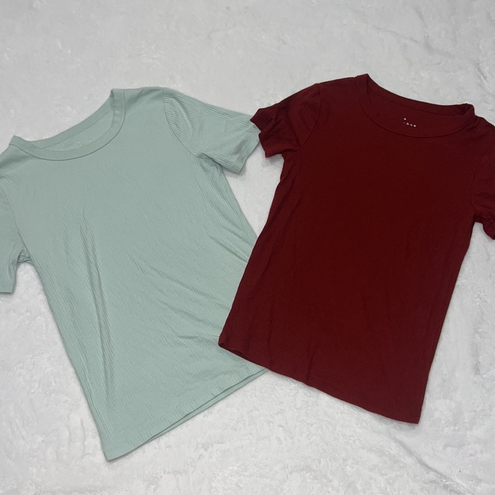 Bundle of 2 A New Day Cute T-Shirts